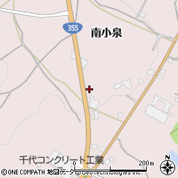 茨城県笠間市南小泉1673周辺の地図
