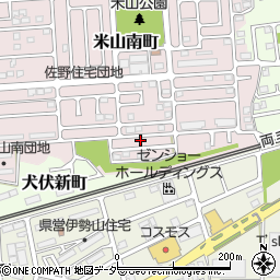 栃木県佐野市米山南町27周辺の地図