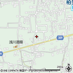 長野県安曇野市穂高柏原1084周辺の地図