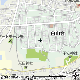 石川県加賀市白山台9-97周辺の地図