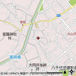 群馬県高崎市乗附町870-13周辺の地図