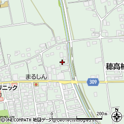 長野県安曇野市穂高柏原2800周辺の地図