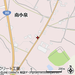 茨城県笠間市南小泉1736-2周辺の地図