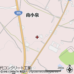 茨城県笠間市南小泉1694周辺の地図