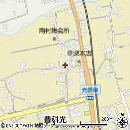 長野県安曇野市豊科光1034周辺の地図