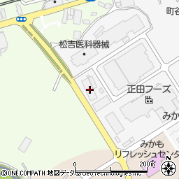 栃木県佐野市町谷町2943周辺の地図