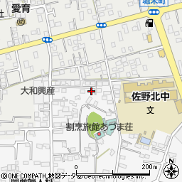 栃木県佐野市富岡町68周辺の地図