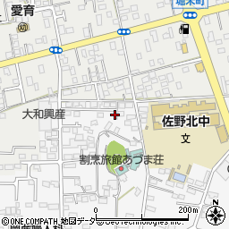 栃木県佐野市富岡町68-9周辺の地図