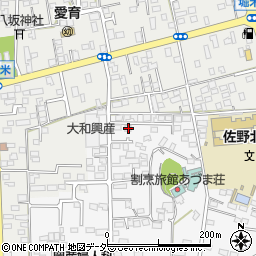 栃木県佐野市富岡町5-1周辺の地図