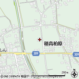 長野県安曇野市穂高柏原622周辺の地図