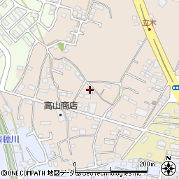 栃木県小山市立木1366周辺の地図
