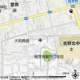 栃木県佐野市富岡町5-3周辺の地図