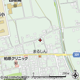 長野県安曇野市穂高柏原2786-5周辺の地図