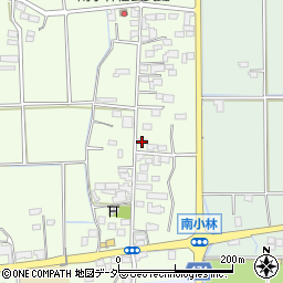 栃木県小山市南小林42周辺の地図