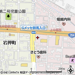 しののめ信用金庫高崎支店周辺の地図