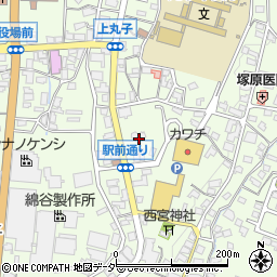 塚原醫院周辺の地図
