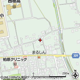 長野県安曇野市穂高柏原2786-4周辺の地図