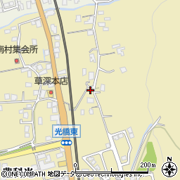 長野県安曇野市豊科光1051周辺の地図