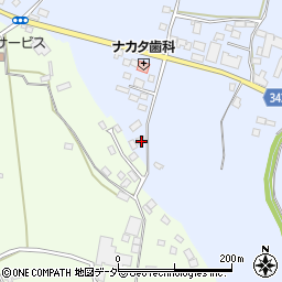 茨城県桜川市本木1962周辺の地図