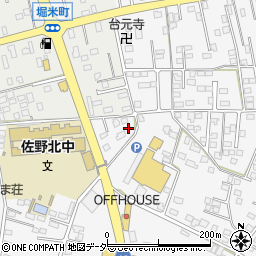 栃木県佐野市富岡町103周辺の地図