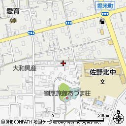 栃木県佐野市富岡町68-6周辺の地図