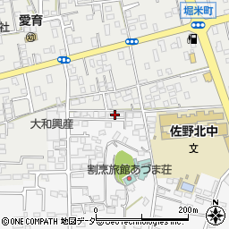 栃木県佐野市富岡町68-7周辺の地図