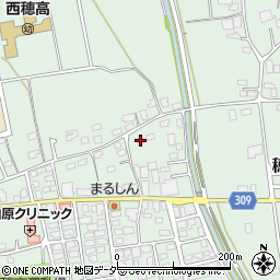 長野県安曇野市穂高柏原2791周辺の地図