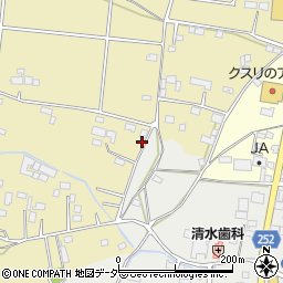栃木県栃木市大平町新747周辺の地図