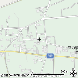 長野県安曇野市穂高柏原2261周辺の地図