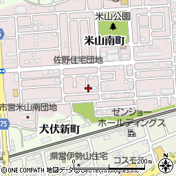 栃木県佐野市米山南町30-1周辺の地図