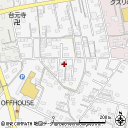 栃木県佐野市富岡町129-13周辺の地図