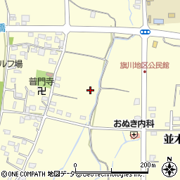 栃木県佐野市並木町周辺の地図