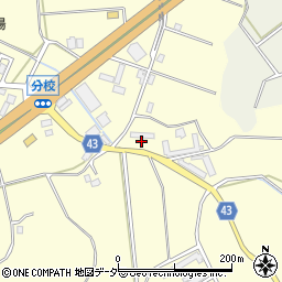 石川県加賀市分校町（マ）周辺の地図