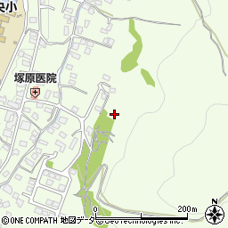 長野県上田市上丸子周辺の地図