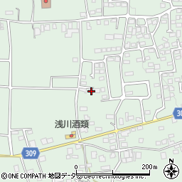 長野県安曇野市穂高柏原1133周辺の地図