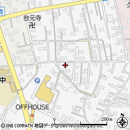 栃木県佐野市富岡町116周辺の地図