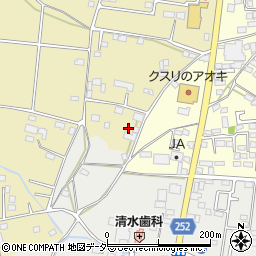 栃木県栃木市大平町新849周辺の地図