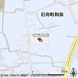 栃木県栃木市岩舟町和泉1195周辺の地図
