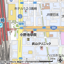 清水建設株式会社　関東支店・群馬営業所周辺の地図