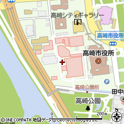 群馬銀行高崎総合医療センター ＡＴＭ周辺の地図