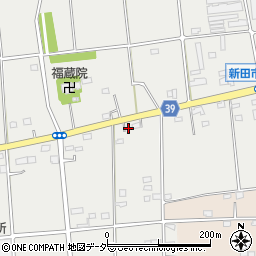 群馬県太田市新田市野井町2013-10周辺の地図