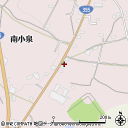 茨城県笠間市南小泉1630周辺の地図