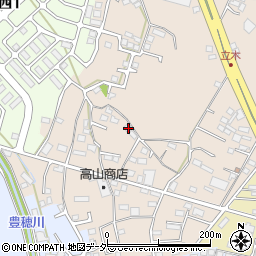栃木県小山市立木1332周辺の地図
