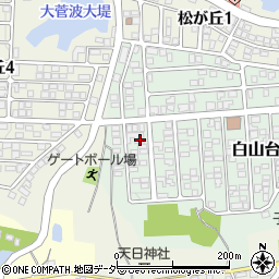 石川県加賀市白山台9-18周辺の地図
