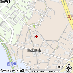 栃木県小山市立木1332-15周辺の地図