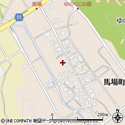 石川県小松市馬場町（ヲ）周辺の地図