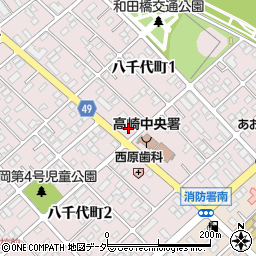 横田商店周辺の地図