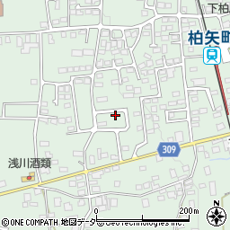 長野県安曇野市穂高柏原1074周辺の地図