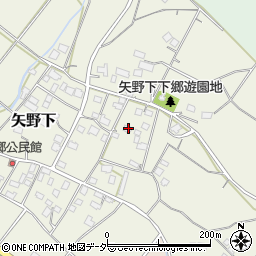 茨城県笠間市矢野下449周辺の地図