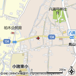 長野県小諸市八満65-1周辺の地図